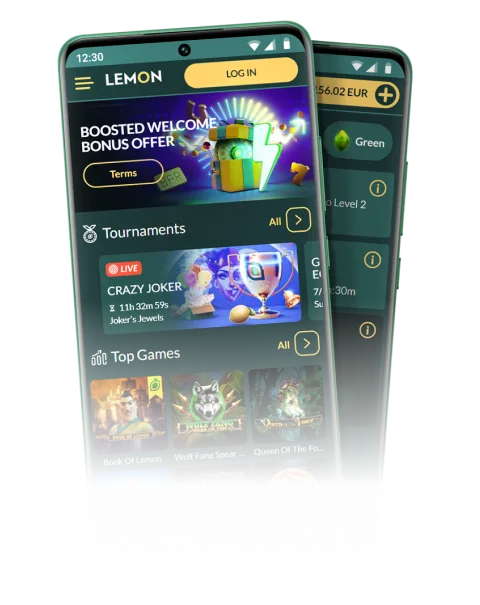 Aplikacja Lemon Casino na iOS i Android